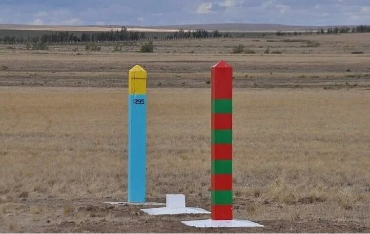 границы между Россией и Казахстаном